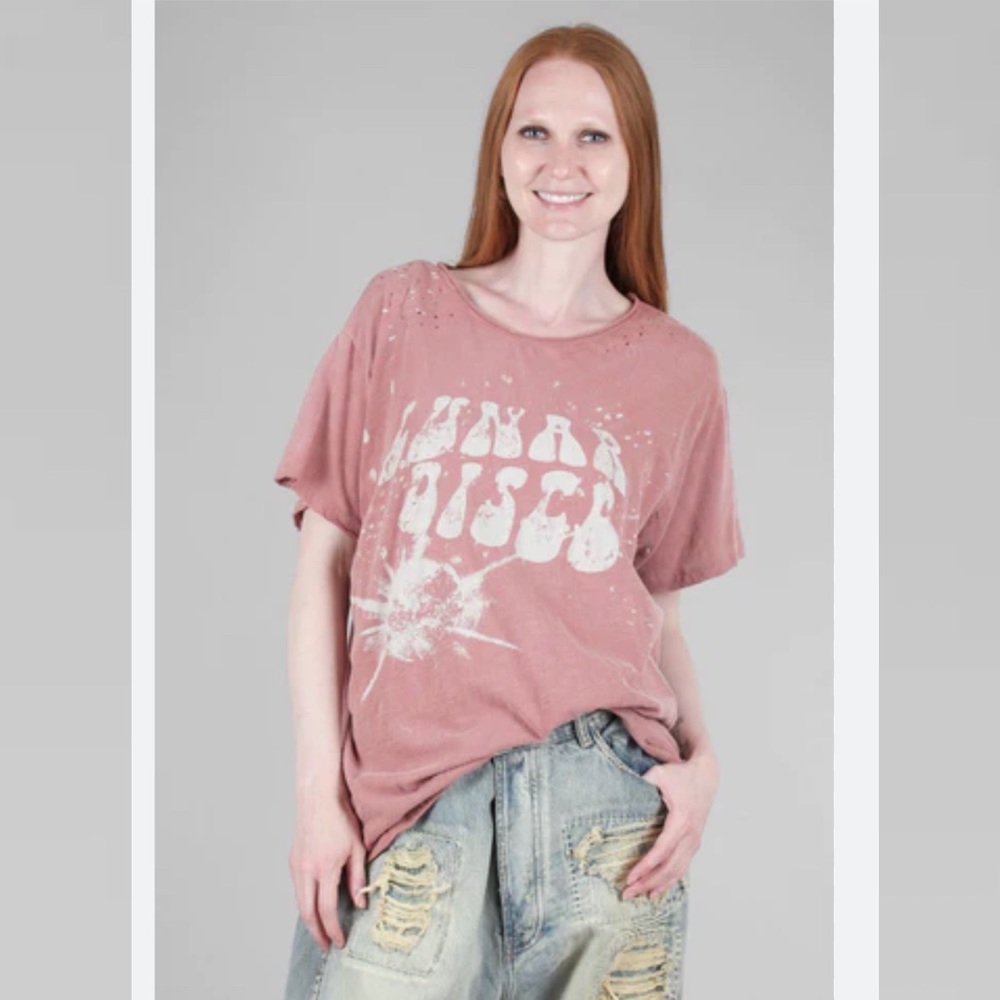 BOYFRIEND TEE, LUNAR DISCO/BISOU
Magnolia Pearl